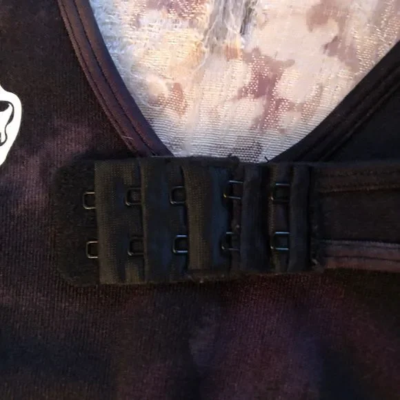 Darc Sport Purple Marble Everson Halter Sports Bra - Small - Picture 5 of 5